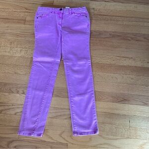 Crewcut Toothpick purple jeans